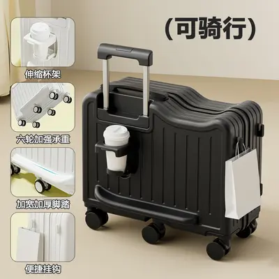 Children's Ride-On Suitcase, 6 Wheels, Combination Lock - 10