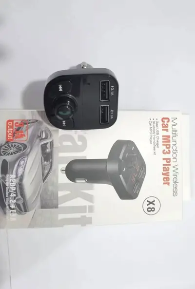 Auto-Bluetooth-MP3-Player mit FM-Transmitter, Freisprecheinrichtung, Dual-USB-Ladegerät - 13
