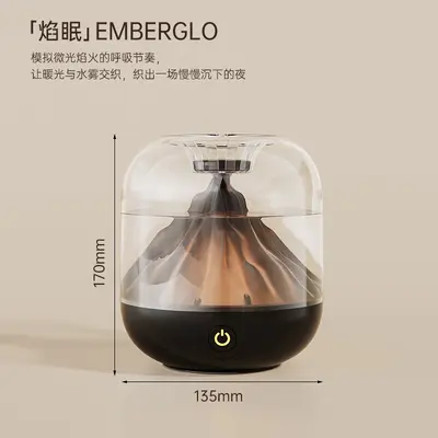 Shanmian USB Rechargeable Humidifier, High Mist Output Mini Wireless - 8