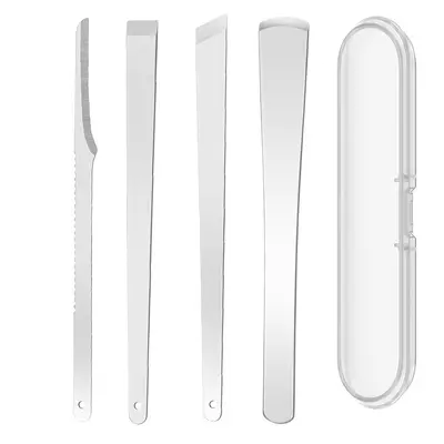 Professional pedicure knife set foot callus - 8