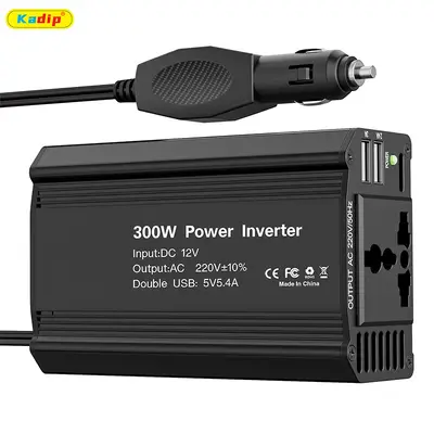300W Araç İnvertörü 12V'dan 110V/220V'a DC-AC Güç Dönüştürücü - 4