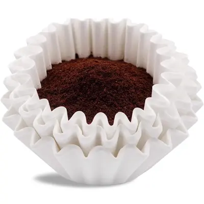 Drip-type coffee filter paper, 155/185 wavy