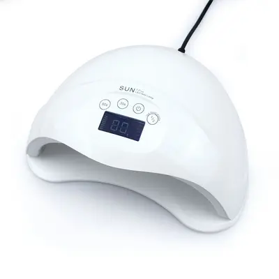 48W çift el tırnak lambası UV LED fototerapi cihazı - 1