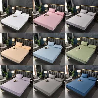 Waterproof Mattress Protector Fitted Sheet, Six-Sided Thick Anti-Slip - 5