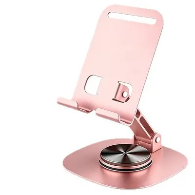 Tiktok Bestseller Metall-Handyhalter mit Rotation für Serie-Streaming und Live-Übertragung, Lazy-Gadget, Schreibtischhalter mit Werbedruck/Logo