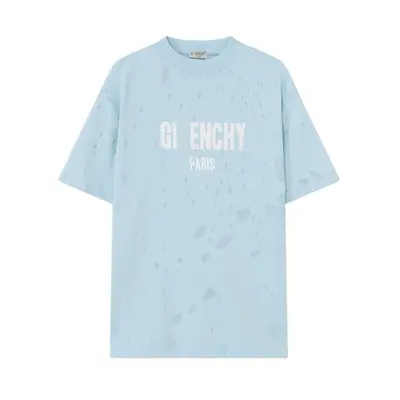 Men's Short-Sleeve T-Shirt 320g Combed Cotton Distressed - 9