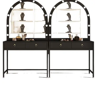 INS-Style Makeup Vanity Table for Rental Apartments and Barbershops