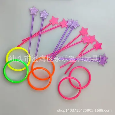 18-teiliges Kinder-Beauty- und Schmuck-Set mit Kunststoffstäben