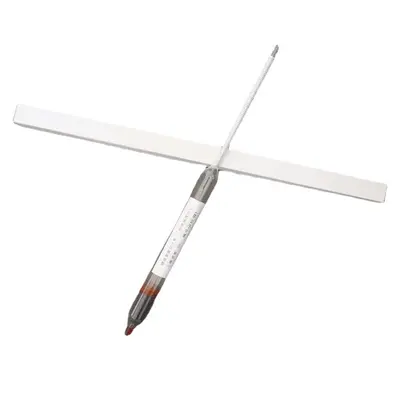 El tipi cam şeker ölçer, bira fabrikası için, sıcaklık ölçerli - 6