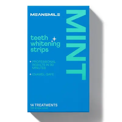 美白牙贴炫白牙贴去黄牙齿多口味美白贴 Teeth Whitening Strips
