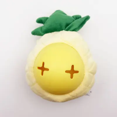 Dog Toy Plush Vegetable, Avocado and Carrot Shape with Squeaker - 9