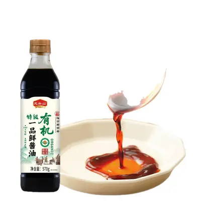 Longtoushan Organic First-Pressing Light Soy Sauce, 570g - 5