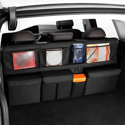 Oxford Fabric Large Capacity Car Trunk Hanging Storage Bag
