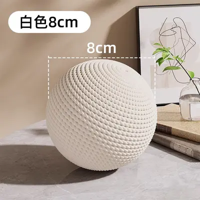 Extra großer Sisal-Katzenball mit Quietscher, kaubeständig - 10
