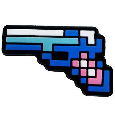 Minecraft Series Clog Shoe Charms, Pixel Design, Cartoon Accessories - 7