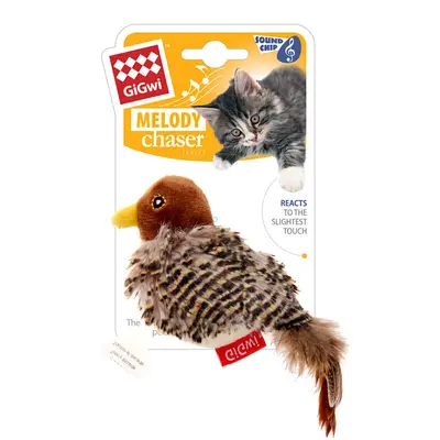 Sesli fare kedi oyuncağı, kuş ve arı modelli - 7