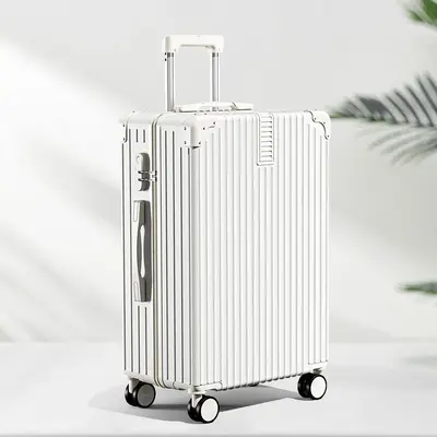 Student Suitcase with Combination Lock, Large Capacity, Universal Wheels - 6