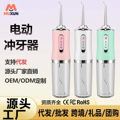 Portable electric oral irrigator and water flosser - 2