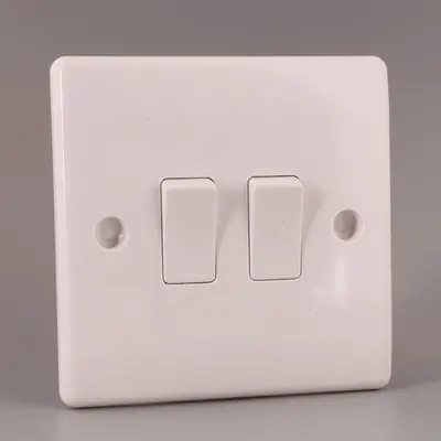 British Standard Bakelite Wall Socket Panel, 13A Three-Pin Socket - 8