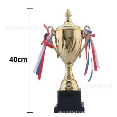 Gold, Silver and Bronze Metal Trophy Cups for School Sports - 13