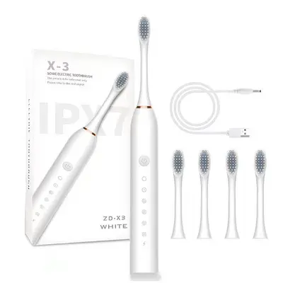 Adult Fully Automatic Electric Toothbrush, Rechargeable, Waterproof - 6