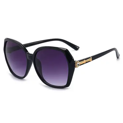 2026 Women's Toad-Style Sunglasses, Irregular Large Frame - 4