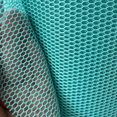 Küçük altıgen polyester file kumaş, çamaşır torbası ve çanta astarı için