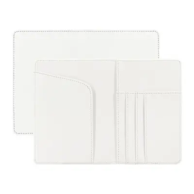 Heat Transfer Sublimation Passport Holder Multi-function Passport Card Case ID Card Holder Travel Long Style Pure Color Passport Cover Wholesale - 7