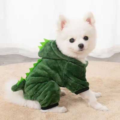 Fleece-Lined Winter Pet Clothes for Dogs and Cats, Warm - 9