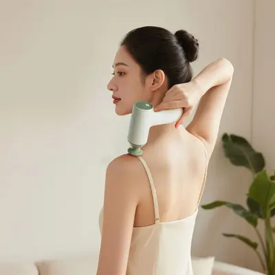 多头筋膜枪女生迷你多功能专用级放松肌肉按摩器男士用按摩枪 - 9