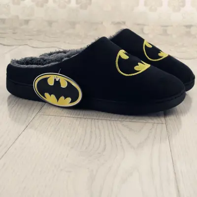 Marvel Örümcek Adam ve Batman peluş terlik, sıcak tutan ev pamuklu terlik