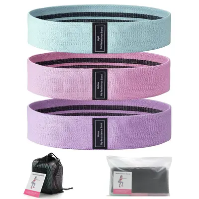 Resistance Ring Glute Band for Squats and Yoga Stretching - 8