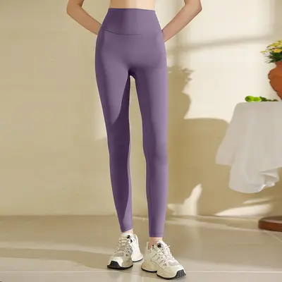 Damen-Yoga-Set Langarm Pilates Zweiteiler - 11
