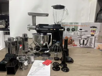 5,5L Multifunktions-Küchenmaschine, 5-in-1 - 10