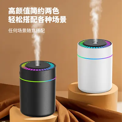 2025 yeni hava nemlendirici zamanlayıcı yatak odası için küçük renkli USB şarjlı ev araba mini atomizasyon