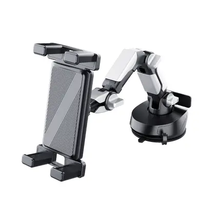 Cross-border suction cup waterfall adjustable rotatable car mobile phone holder multifunctional universal car tablet holder