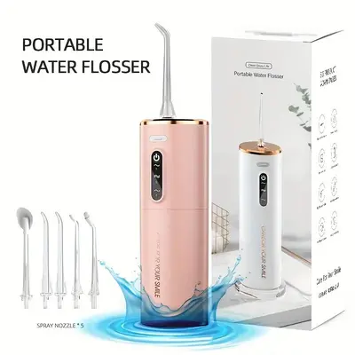 Electric water flosser, portable, waterproof - 12