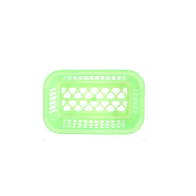 Children's Pretend Play Mini Vegetable Basket Set with Plastic Food Accessories - 6