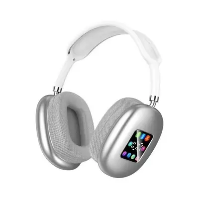Retro-Kopfhörer mit kleinem Kopfbügel, Bluetooth, TF-Kartenschacht, digitale Anzeige, extrem lange Akkulaufzeit, Freisprechfunktion, Geräuschunterdrückung, kabelloses Over-Ear-Headset - 5