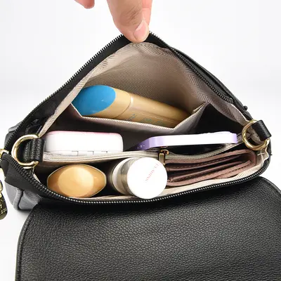 Women's Middle-Aged Mom Bag, Small Square, Crossbody - 5