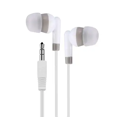 Renkli kulak içi 3.5 mm kablolu kulaklık, mikrofonsuz