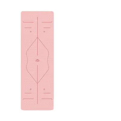 TPE Yoga Mat, Non-Slip, Thick, Shock-Absorbing Dance Pad