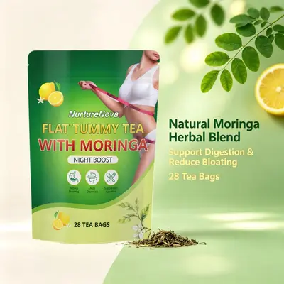 FLAT TUMMY Herbal Tea with Moringa