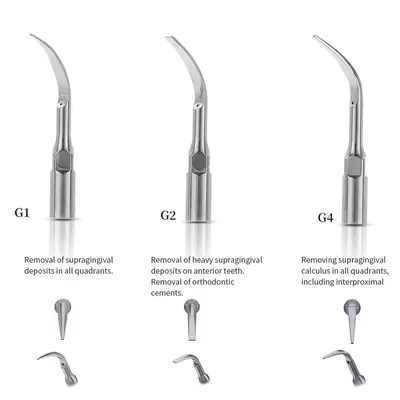 Zahnmedizinisches pneumatisches Zahnreinigungsgerät, geräuscharm - 3