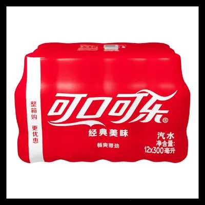 Coca-Cola Sugar-Free Cola, 300 ml x 6 Bottles, Case