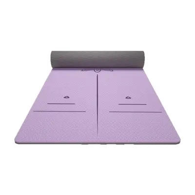 Kalın ve uzun ev tipi yoga matı, kaymaz ve ses yalıtımlı - 5