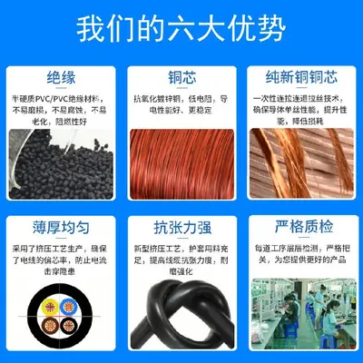 UL1007 Silicone DuPont Terminal Cable Harness, High Temperature Resistant - 4