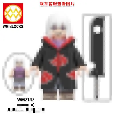 Anime-Bausteine Minifiguren WM6113, gemischt im Beutel - 2