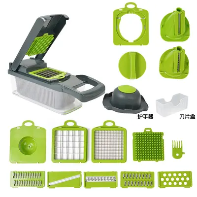 Cross-border Multifunctional Vegetable Chopper Kitchen Vegetable Grater Potato Shredder Slicer Vegetable Cutting Tool Vegetable Cutter - 9