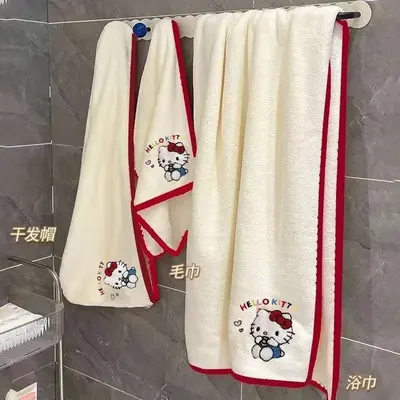 Badetuch-Set Korallenfleece schnelltrocknend - 7